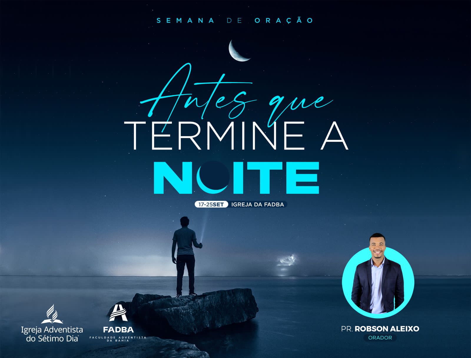 Igreja da Fadba realiza Semana de Oração “Antes que termine a noite” 
