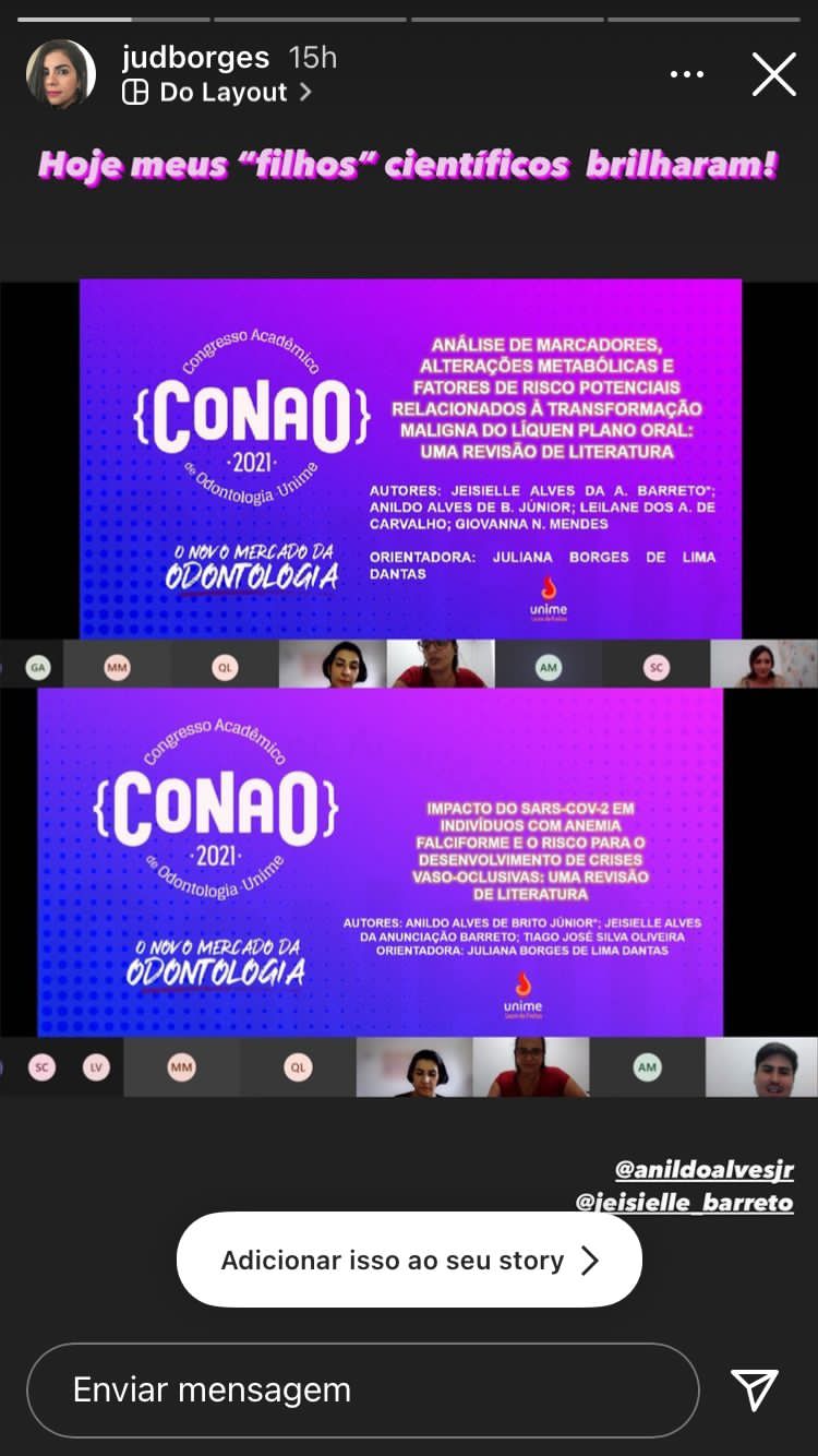 Alunos da Fadba participam de Congresso Acadêmico de Odontologia 