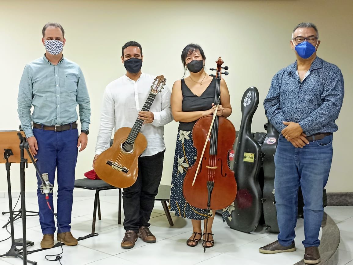 Fadba e UFBA promovem recital de violão e violoncelo 