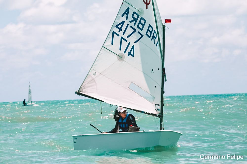 Aluna do CAB vence campeonato de Paraibank de Optimist 2021