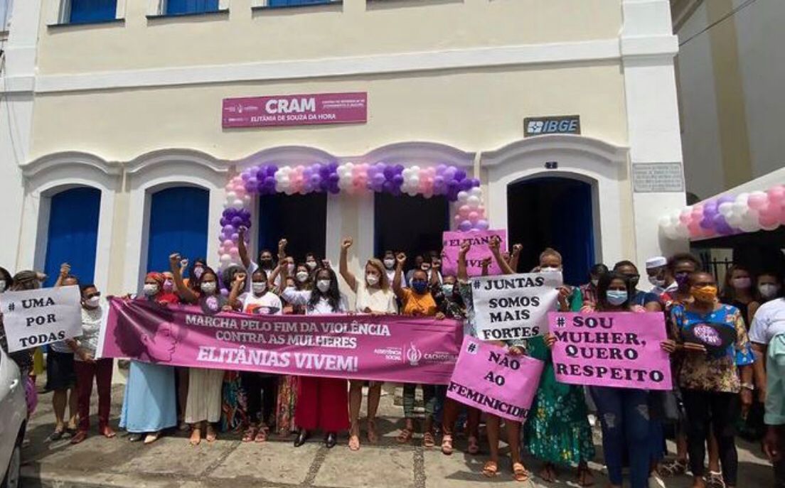 FADBA participa da “marcha pelo fim da violência contra as mulheres”