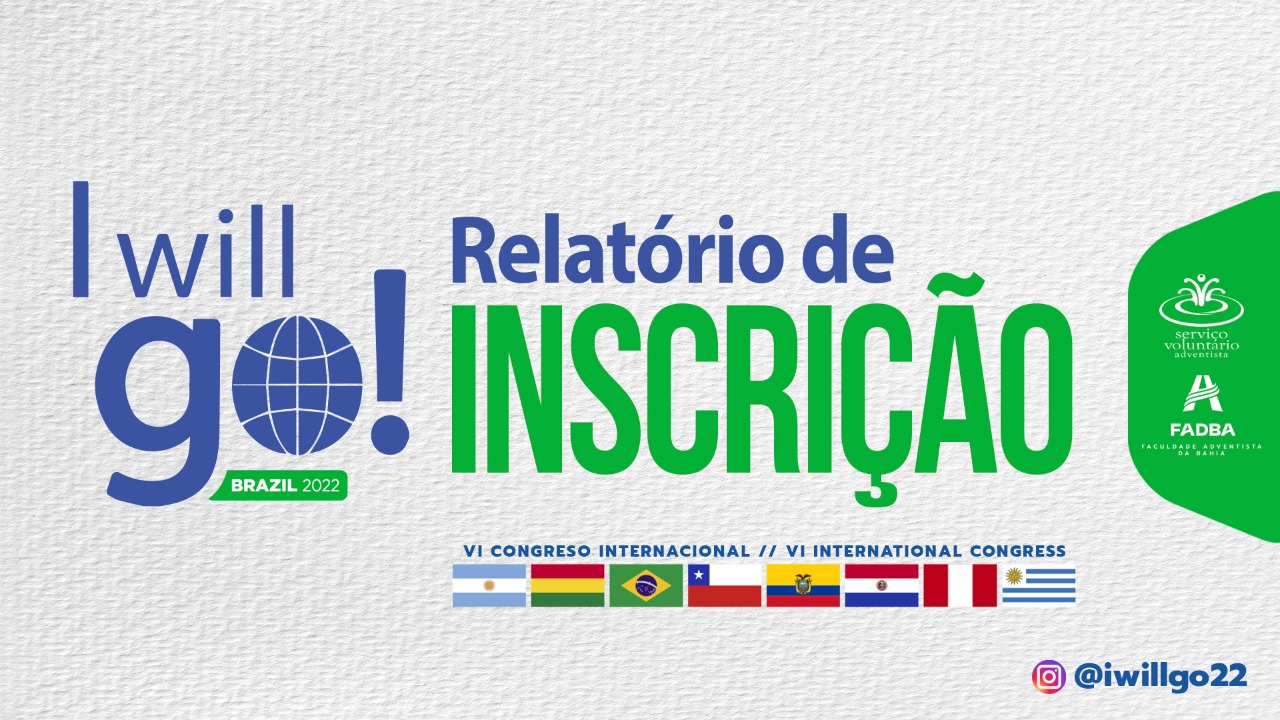 4.700 jovens da América do Sul estão inscritos no I Will Go 
