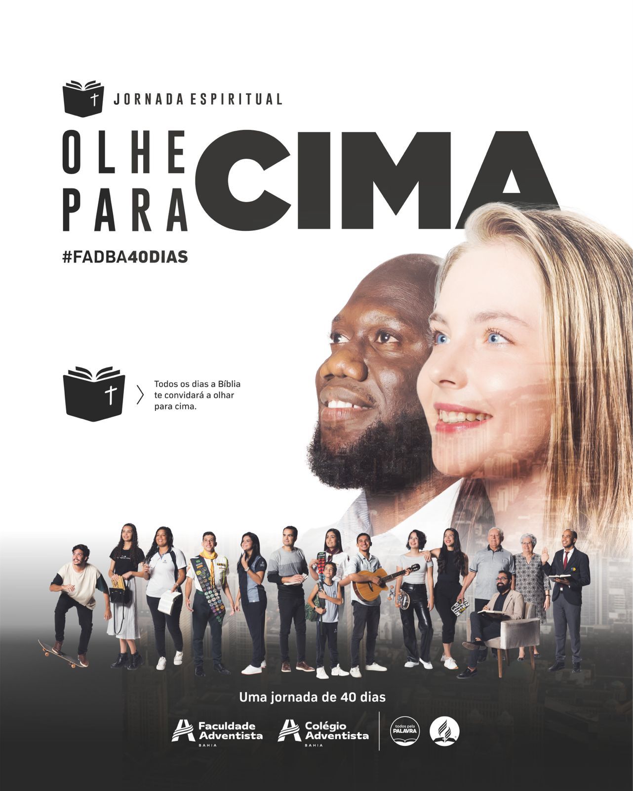 Jornada espiritual “Olhe para cima” motiva jovens da Fadba