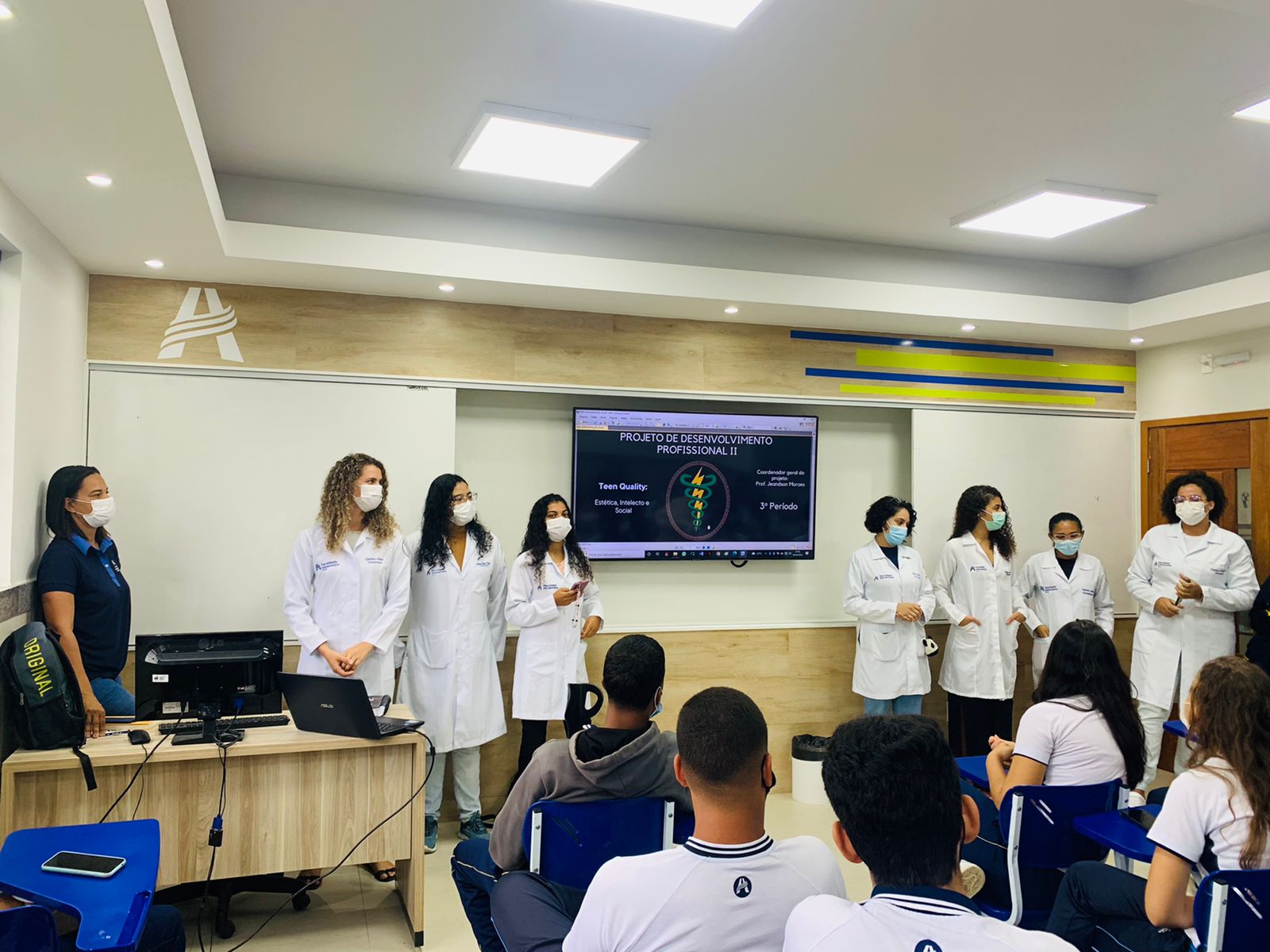 Estudantes da Fadba incentivam a prática de exercícios físicos com projeto especial