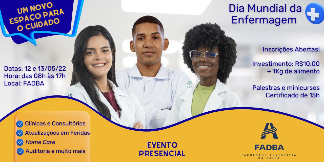 Fadba mobiliza alunos com programação especial no Dia Mundial da Enfermagem