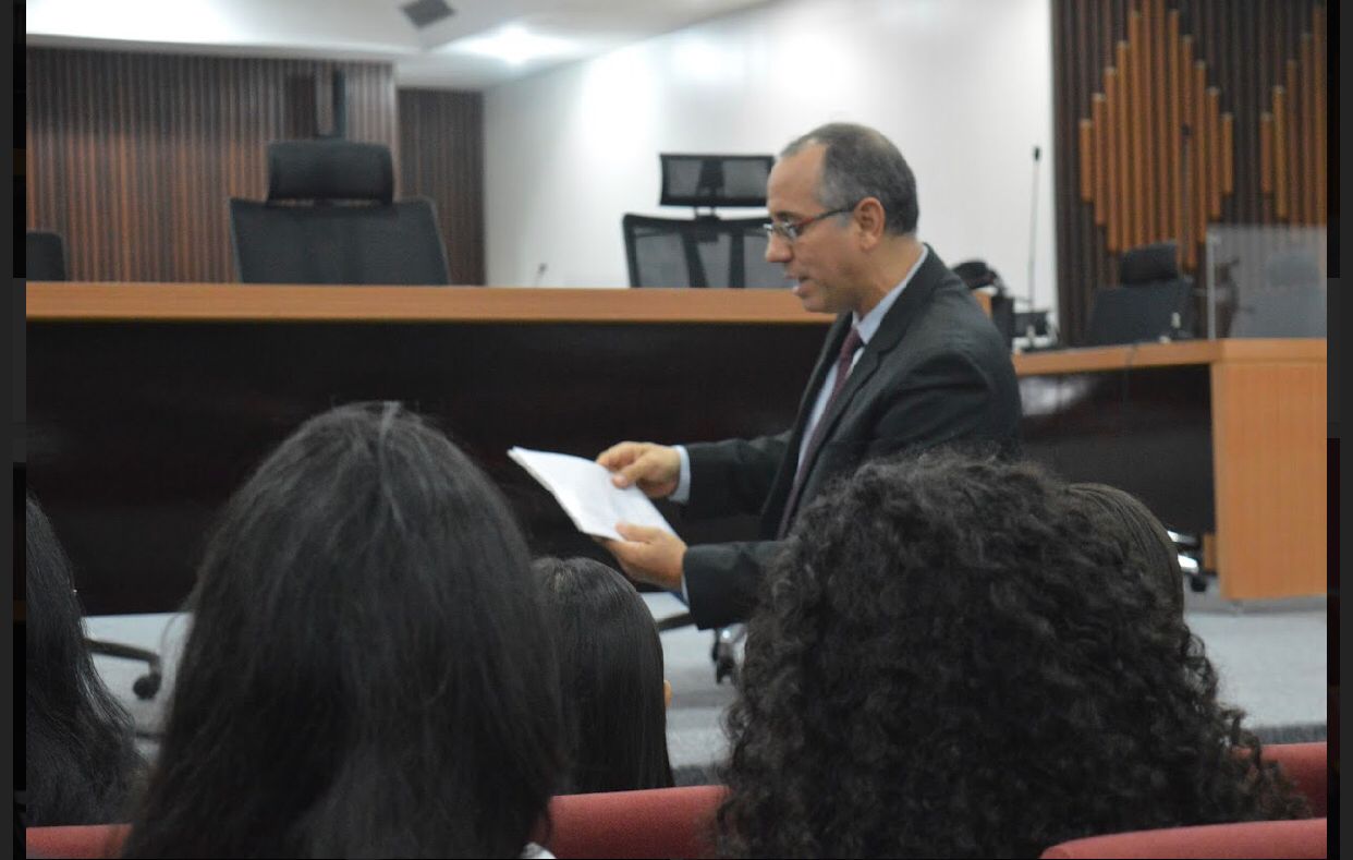 Estudantes do curso de Direito da Fadba participam do projeto “Conhecendo o Judiciário”