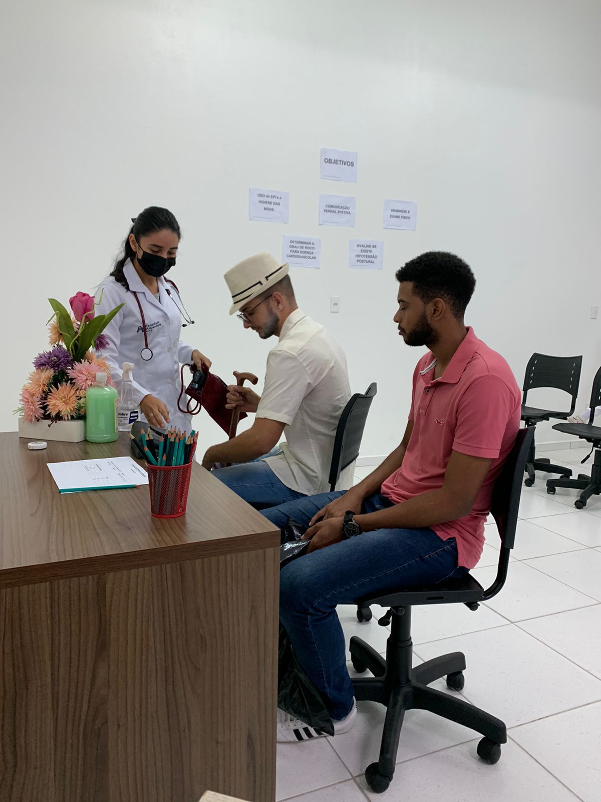 Mais uma edição do Exame Clínico Observacional Estruturado no curso de fisioterapia