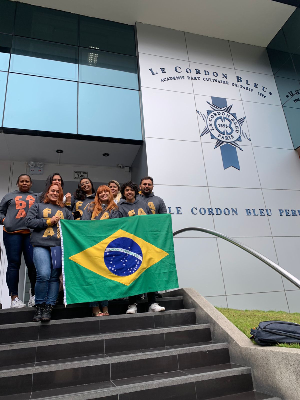 Fadba realiza intercâmbio com UpeU e Le Cordon Bleu