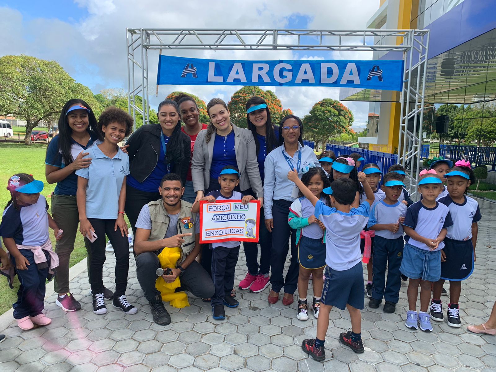 Alunos do CAB participam de corrida em prol de hábitos saudáveis