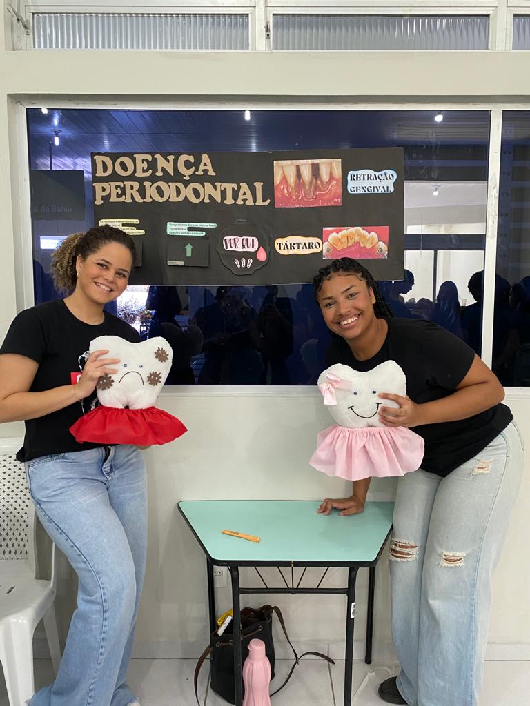 Alunos de Odontologia promovem o projeto 