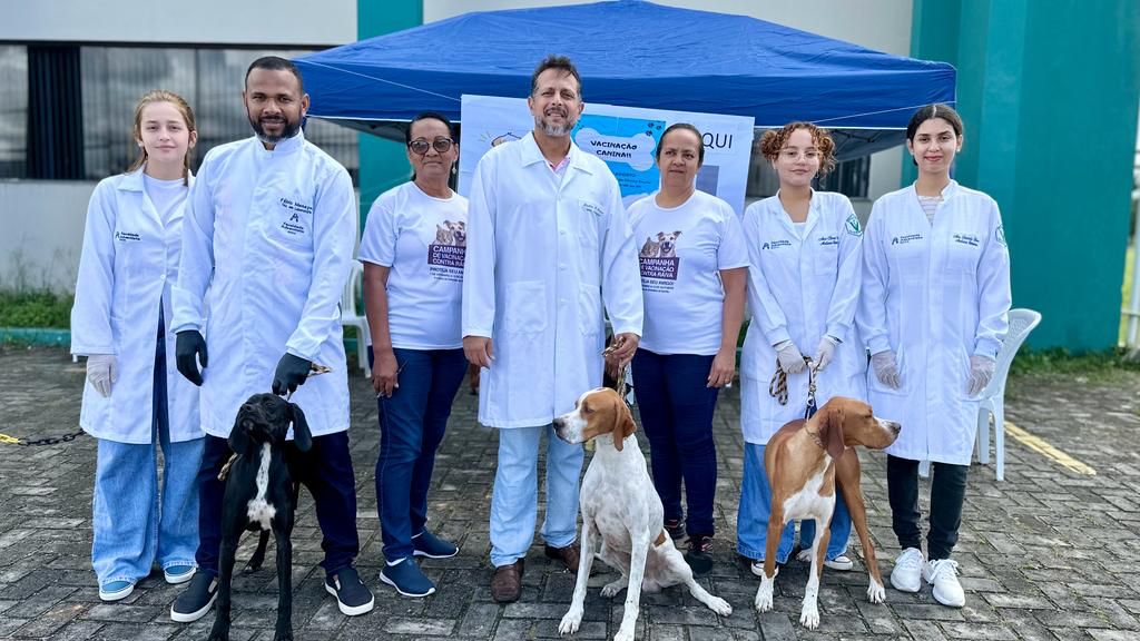 Alunos de Medicina Veterinária fortalecem a saúde pública e o bem-estar animal em parceria com o SUS e Prefeitura Municipal